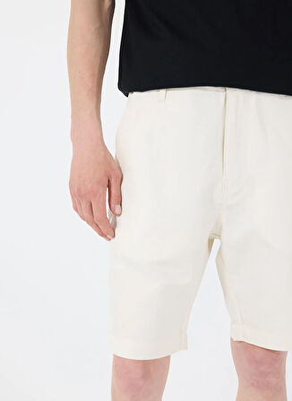 Guess Regular Fit Krem Erkek Şort M5GD47WFIC0G1CV CLEMENT TWILL SHRT