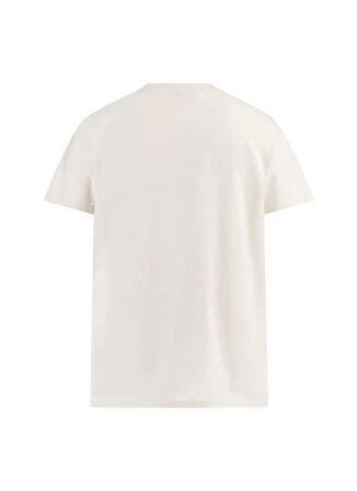 Guess Bisiklet Yaka Desenli Beyaz Erkek T-Shirt M5GI39KBW41G018 SS BSC WEST COAST