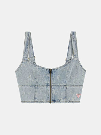 Guess Kadın Mavi  Jean Büstiyer