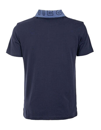 Guess Erkek Mavi Nolan Polo Yaka Tişört