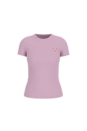 Kadın SS Cn Mini Triangle T-Shirt - Pembe | S