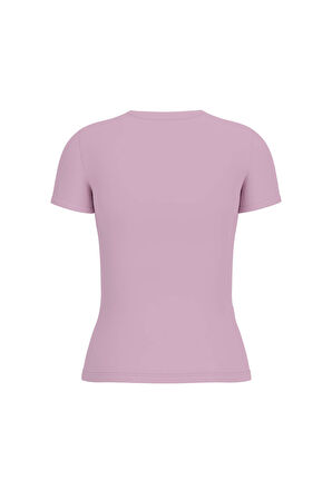 Kadın SS Cn Mini Triangle T-Shirt - Pembe | S