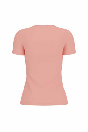 Kadın SS Cn Mini Triangle T-Shirt - Pembe | L