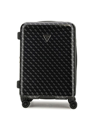 Guess Antrasit Çekçekli Sert Valiz JESCO 8-WHEEL 22 IN