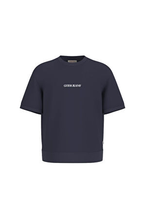 Erkek Gj Cn Logo Emb T-Shirt - Lacivert  | S