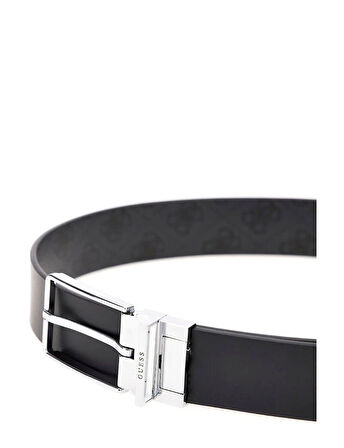 Guess Erkek Açık Kahve Agueda Çift Taraflı Kemer