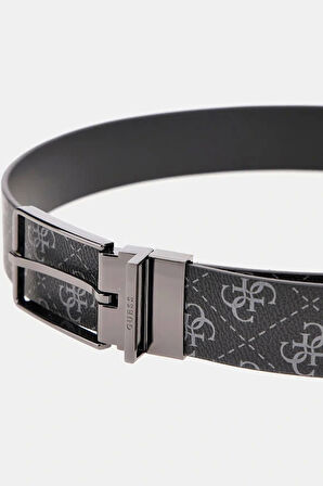 Guess Erkek Koyu Kahve Agueda Ayarlanabilir Kemer