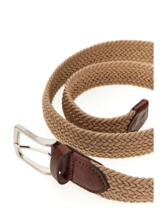 Guess Erkek Kahverengi Sosa Sabit Deri Kemer 35 mm