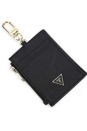 Guess Logo Detaylı Siyah Kadın Kartlık RW1784P5201
