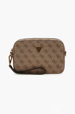 Guess Kadın Kahverengi Milano Mini Kamera Çantası