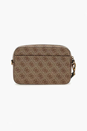 Guess Kadın Kahverengi Milano Mini Kamera Çantası