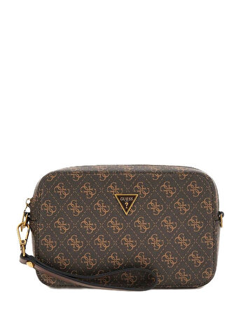 Guess Kadın Kahverengi Milano Mini Kamera Çantası