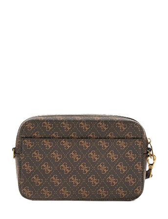 Guess Kadın Kahverengi Milano Mini Kamera Çantası