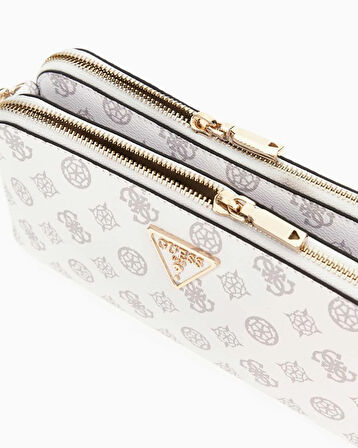 Guess Eco Erica Monogram Baskılı Çapraz Askılı Çanta