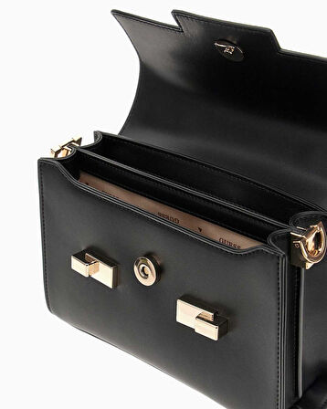 Guess Eco Handle Flap Mini Kapaklı El Çantası