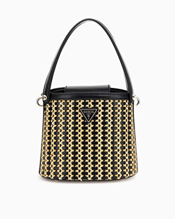 Guess Atalia Logolu Hasır El Çantası