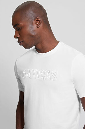 Erkek Gj Alphy T-Shirt - Beyaz | L