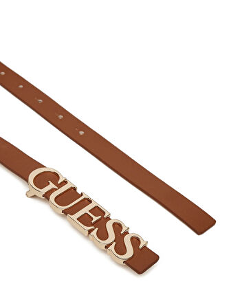 Guess Kadın Kahverengi Taba Sansa Sabit Pantolon Kemeri 35 m