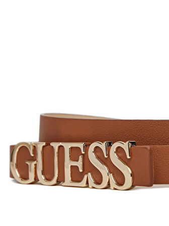 Guess Kadın Kahverengi Taba Sansa Sabit Pantolon Kemeri 35 m
