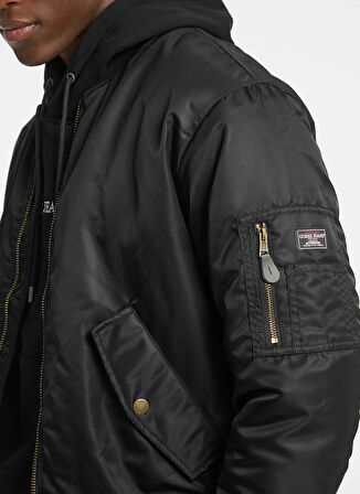 Guess Jeans Siyah Erkek Mont M5RL81WHAA2-JBLK Gj Bomber Erkek Bo