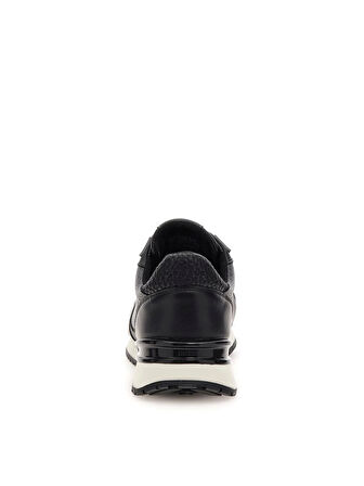 Guess Erkek Siyah 4G Logolu   Sneaker
