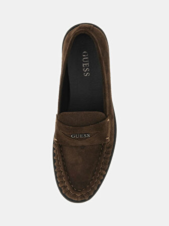 Guess Erkek Osaka Kahverengi Süet Ayakkabı