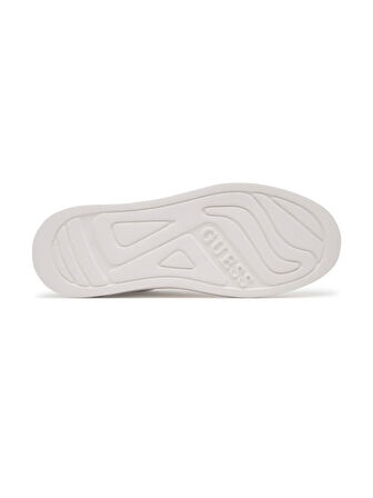 Guess Kadın Elbina Beyaz Metalik Sneaker