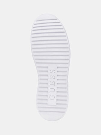 Guess Kadın Denesa Beyaz Metalik Detaylı Sneaker