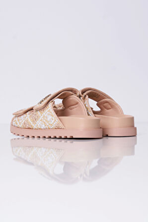 Guess Kadın Fadelizz Krem Sandalet