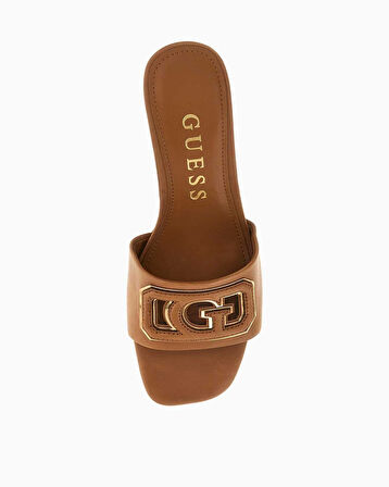 Guess Gals Logolu Topuklu Sandalet
