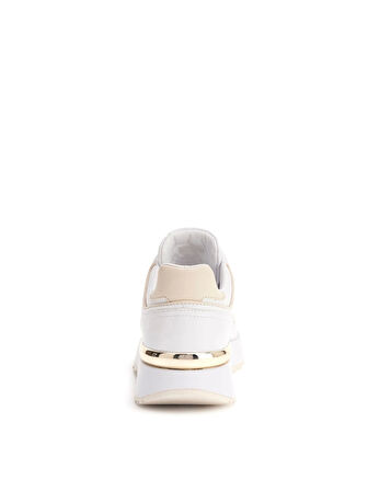 Guess Kadın Beyaz Koyaa 4G Ve Peony Logolu Sneaker