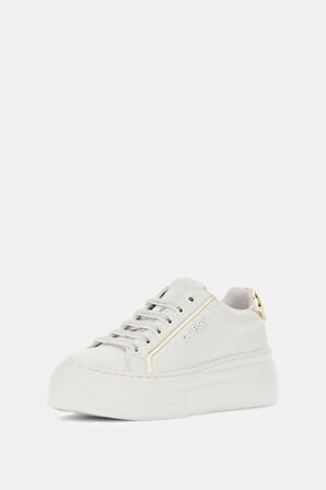 Kadın Ameria Logo Yazılı Sneaker - Beyaz | 40