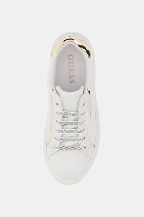 Kadın Ameria Logo Yazılı Sneaker - Beyaz | 40
