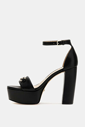 Kadın Settle Deri Ayakkabı - Siyah | 36