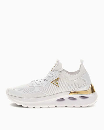 Guess Solite Gold Logo Detaylı Sneaker