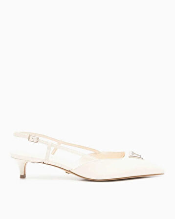 Guess Jeson2 Logo Detaylı Mini Topuklu Stiletto