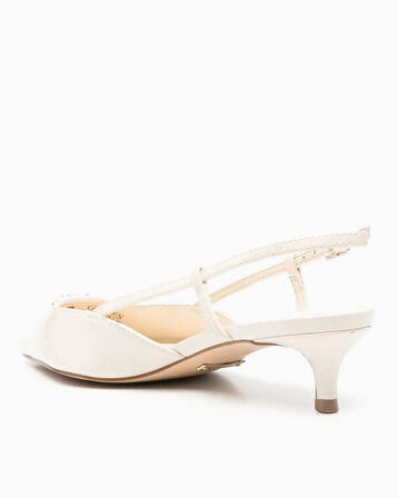 Guess Jeson2 Logo Detaylı Mini Topuklu Stiletto