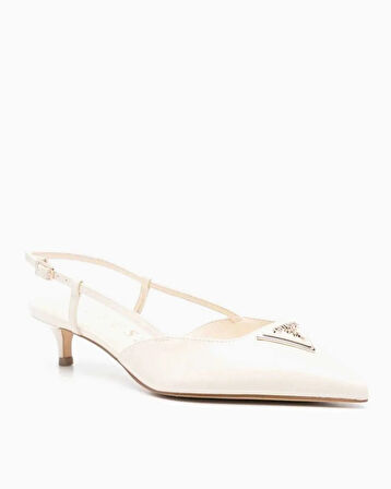 Guess Jeson2 Logo Detaylı Mini Topuklu Stiletto