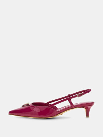 Guess Kadın Jesson2 Kırmızı Topuklu Sandalet