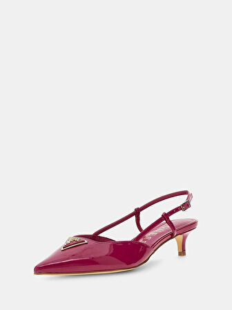 Guess Kadın Jesson2 Kırmızı Topuklu Sandalet