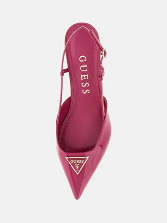 Guess Kadın Jesson2 Kırmızı Topuklu Sandalet