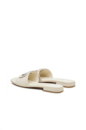 Guess Kadın Tarisha Krem-Altın Ayakkabı