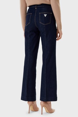 Guess New Faye Jeans Kadın KOT PANTOLON W5RA0P D5PW1 BFIN LACİVERT