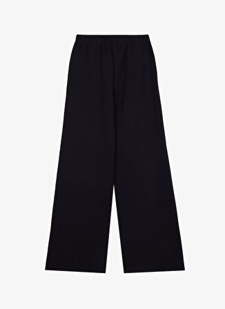 Ekru Kadın Rahat Logo Baskılı Eşofman Altı Roberta