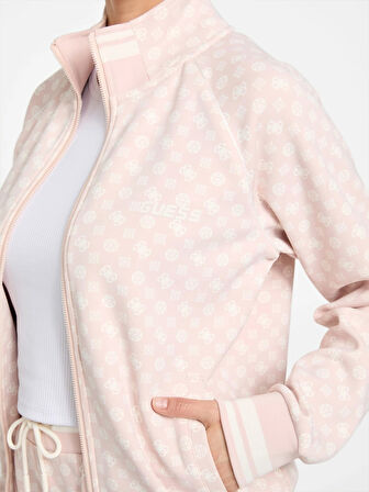 Guess Aggie Kadın Çok Renkli Aktif Scuba Sweatshirt V5YQ03KB212-P6FO