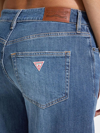 Guess Jeans Kadın Mavi Regular Fit Jean W5YA0ID0021-GJGM