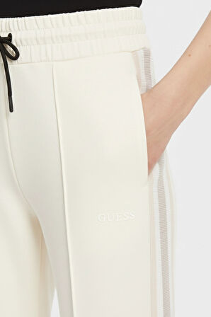 Guess Yarrow Kadın Krem Aktif Scuba Eşofman Altı V5GB12KCRU2-A10F