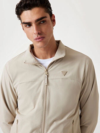 Guess New Amos Erkek Bej Aktif Ceket Z5YL07WH2H0-G1CA