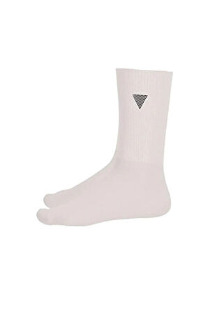 Guess Rhinestones Kadın Beyaz Aktif Regular Fit Çorap V4GZ03ZZ00I-G018