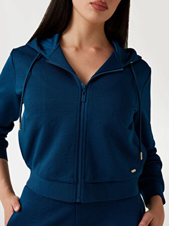 Guess Peony Kadın Yeşil Aktif Sweatshirt V5YQ06KBSL2-FBBO